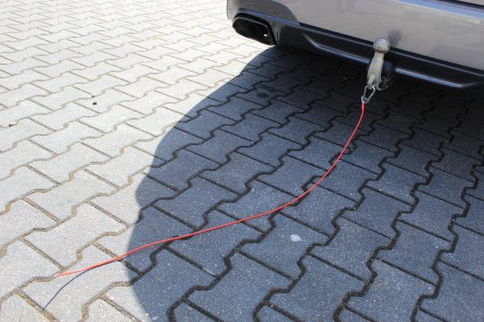 gebroken kabel parktijktest